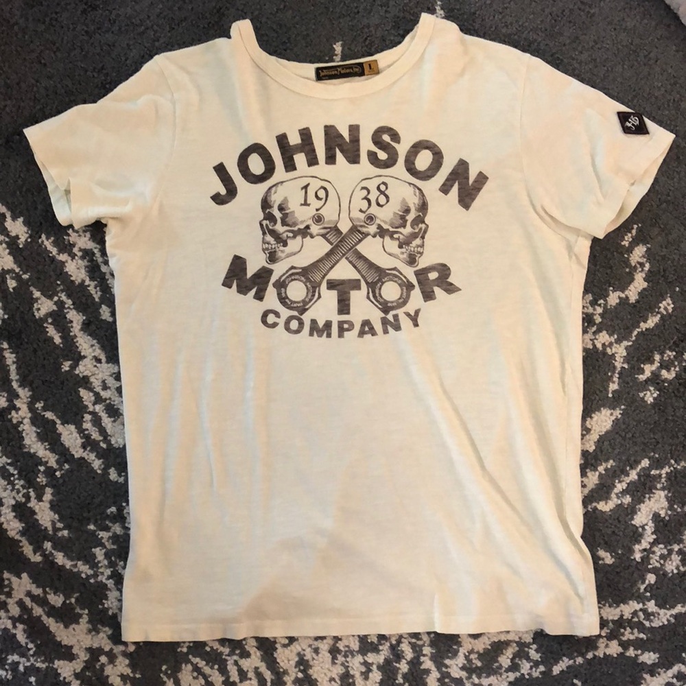 Men’s Johnson Motors t-shirt from Lucky Brand